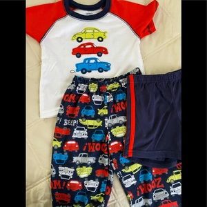 NWOT- Carter’s- 3-Piece Boy’s Pajamas- Size 12 mo.